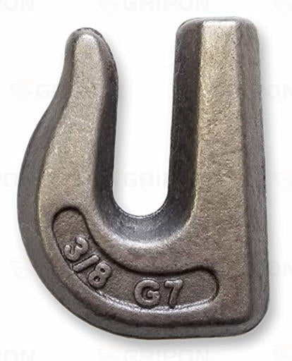 3/8" Weld-On Clevis Grab Chain Hook - Grade 70