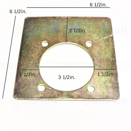 Recessed Tie Down Anchor with Heavy Backer Plate